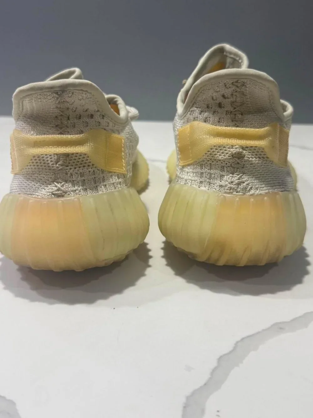 Adidas Women Yeezy Boost 350 V2 Light UV Reactive Sneakers Size 9